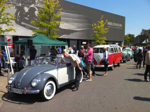 1. Platz für das Käfer-Cabrio beim diesjährigen Käfertreffen im Meilenwerk in Düsseldorf.